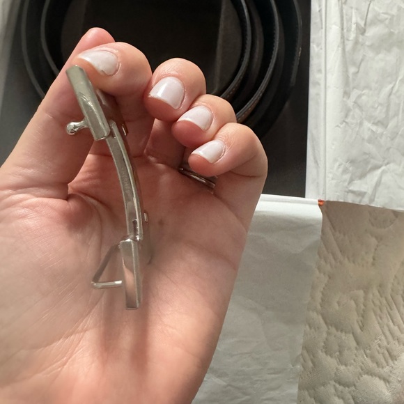 Hermes NEW H belt buckle & Reversible leather 32mm. Size 80 - Picture 9 of 12